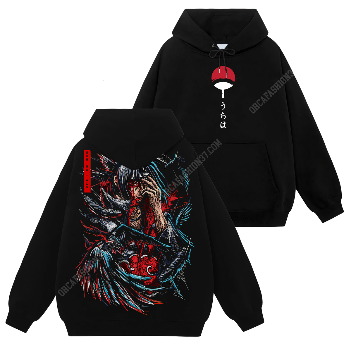 Itachi Uchiha Akatsuki T-Shirt Sweatshirt Hoodie - Naruto Shippuden #109