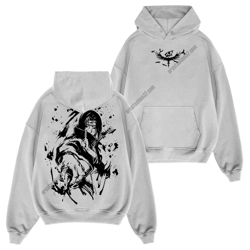 Itachi Uchiha Akatsuki T-Shirt Sweatshirt Hoodie - Naruto Shippuden #11