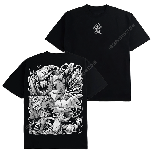 Gaara Kazekage T-Shirt Sweatshirt Hoodie - Naruto Shippuden #114