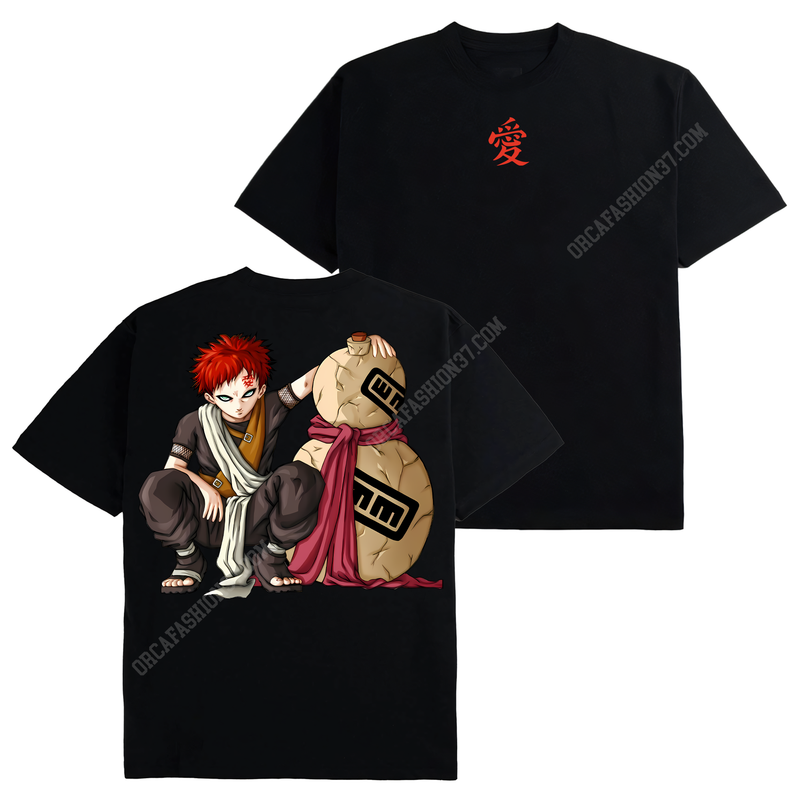 Gaara Kazekage T-Shirt Sweatshirt Hoodie - Naruto Shippuden #126