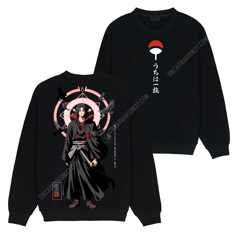 Itachi Uchiha Akatsuki T-Shirt Sweatshirt Hoodie - Naruto Shippuden #138