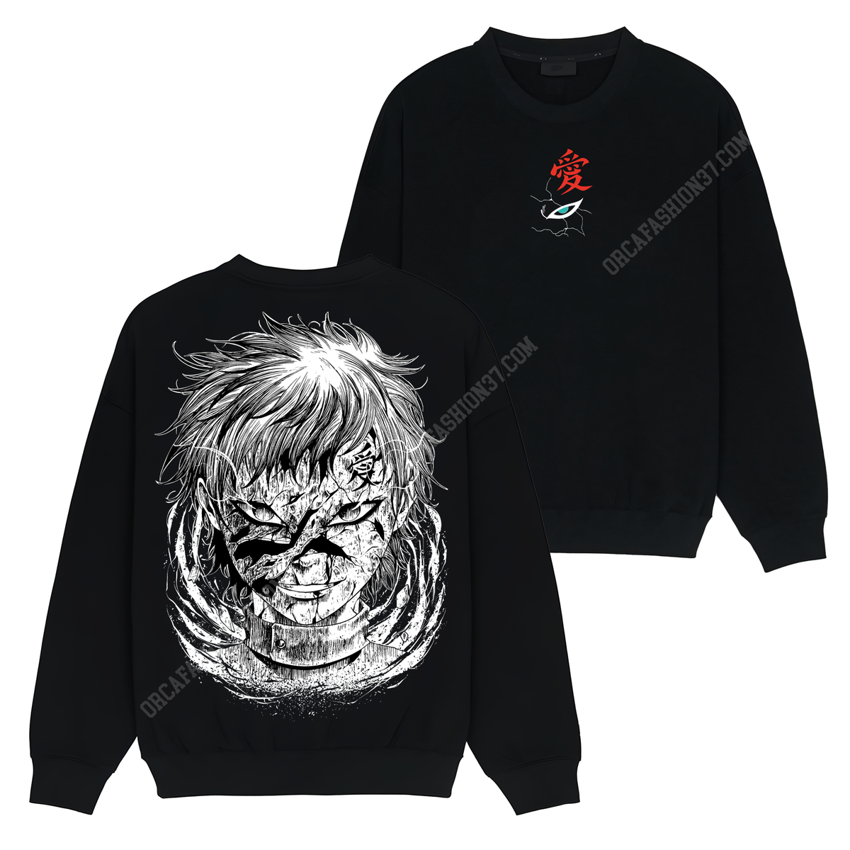 Gaara Kazekage T-Shirt Sweatshirt Hoodie - Naruto Shippuden #150
