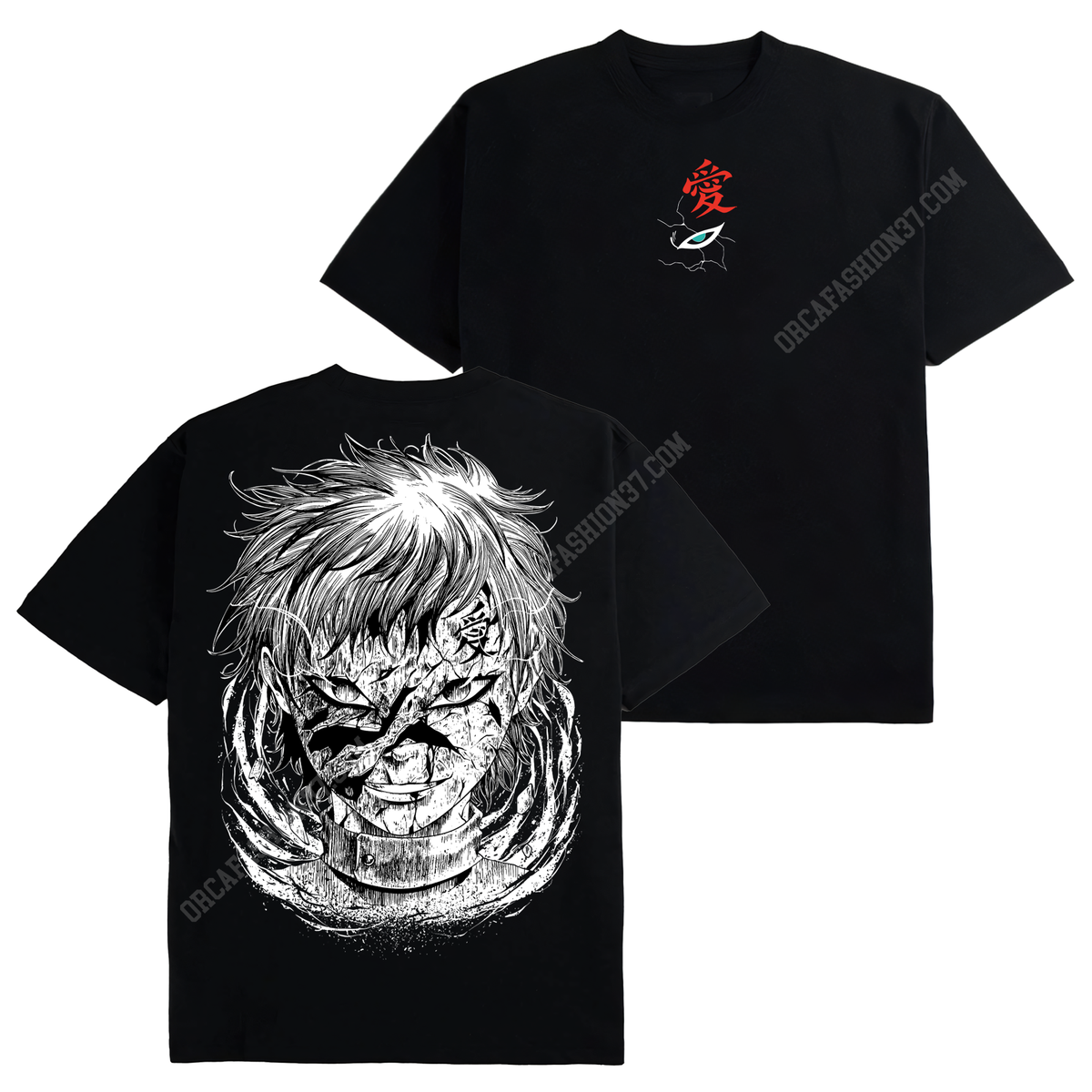 Gaara Kazekage T-Shirt Sweatshirt Hoodie - Naruto Shippuden #150