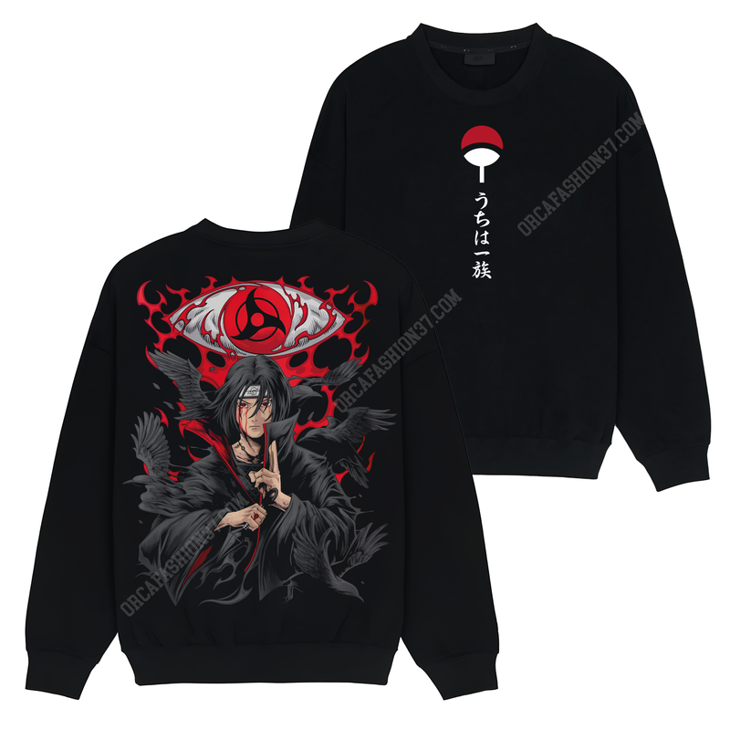 Itachi Uchiha Akatsuki T-Shirt Sweatshirt Hoodie - Naruto Shippuden #151