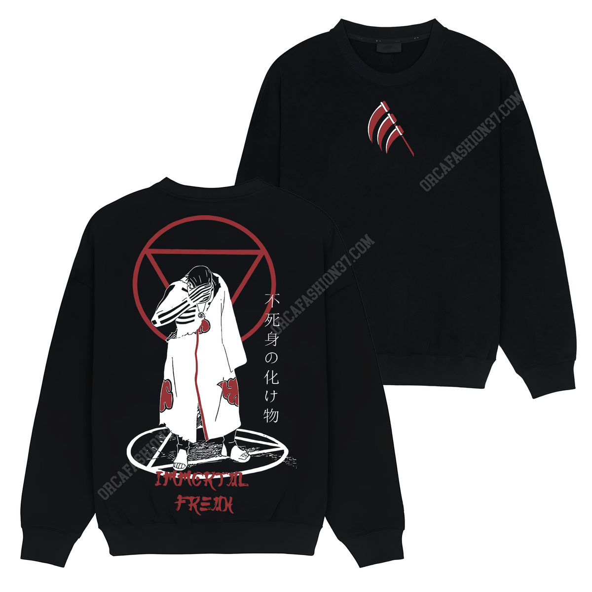 Hidan Akatsuki T-Shirt Sweatshirt Hoodie - Naruto Shippuden #159