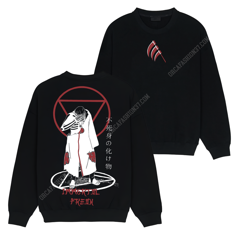 Hidan Akatsuki T-Shirt Sweatshirt Hoodie - Naruto Shippuden #159