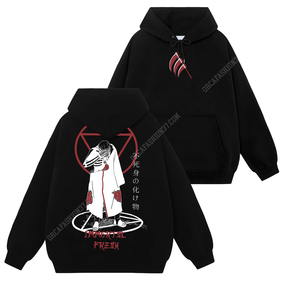 Hidan Akatsuki T-Shirt Sweatshirt Hoodie - Naruto Shippuden #159