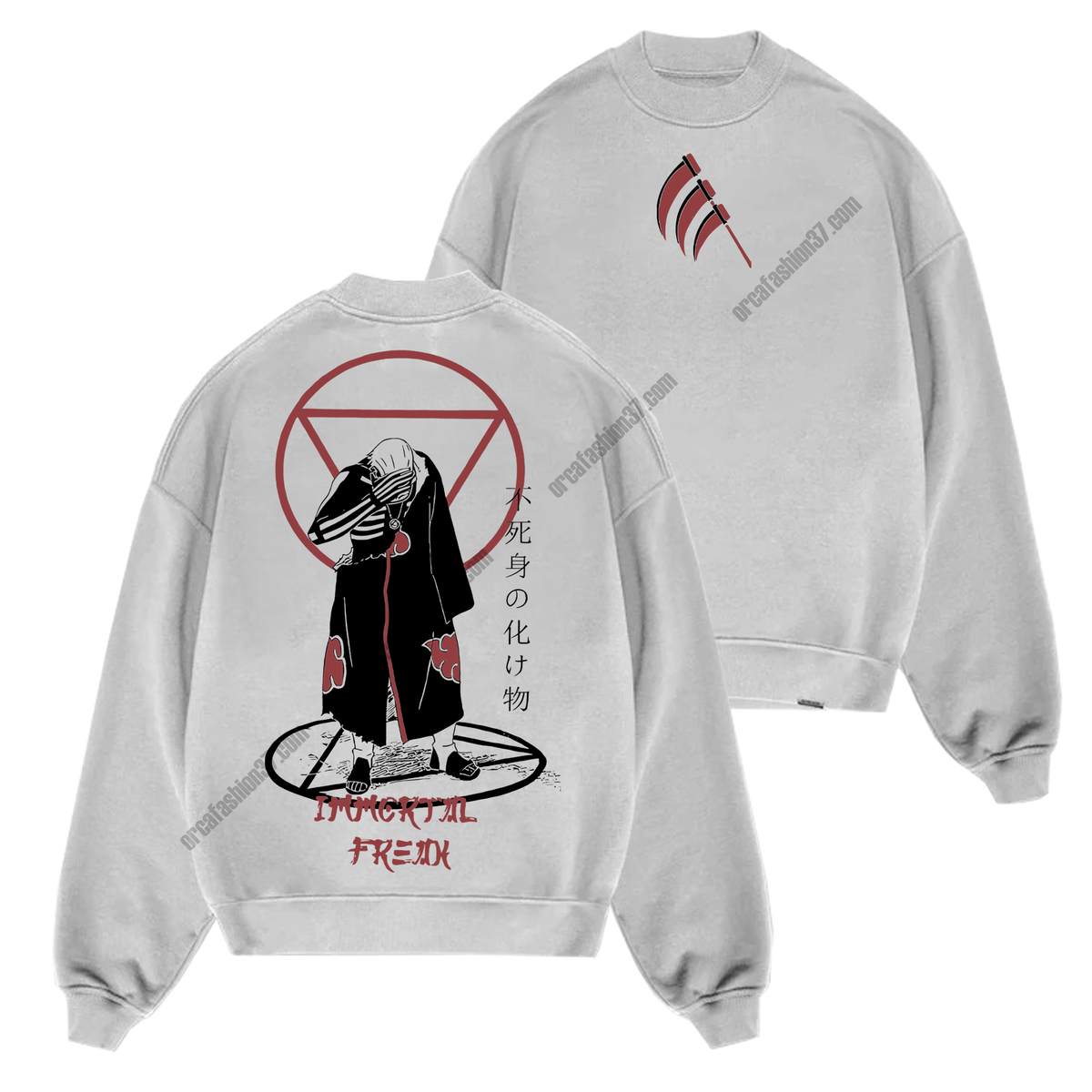 Hidan Akatsuki T-Shirt Sweatshirt Hoodie - Naruto Shippuden #159
