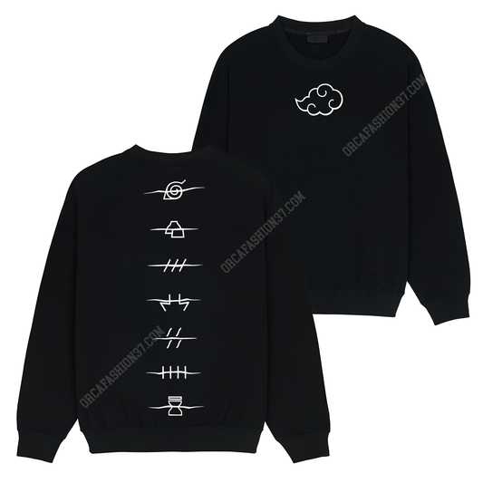 Akatsuki Team T-Shirt Sweatshirt Hoodie - Naruto Shippuden #175