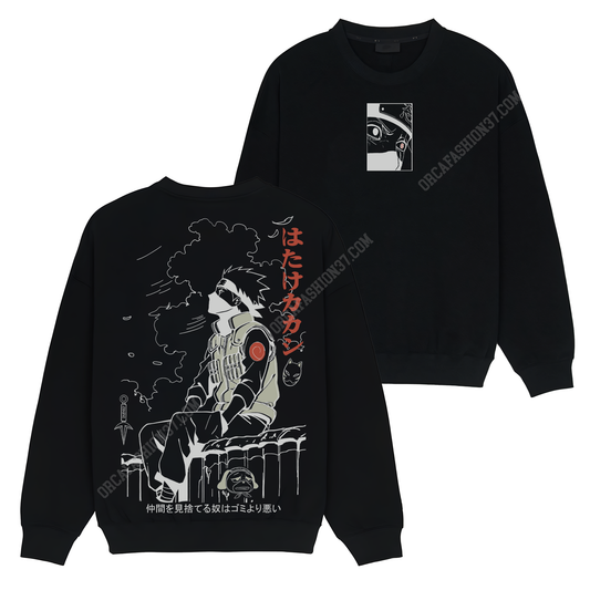 Kakashi Akatsuki T-Shirt Sweatshirt Hoodie - Naruto Shippuden #188
