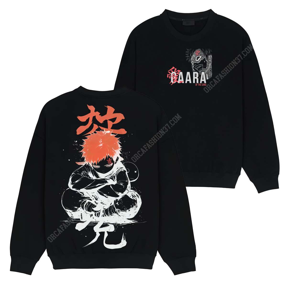 Gaara Kazekage T-Shirt Sweatshirt Hoodie - Naruto Shippuden #197
