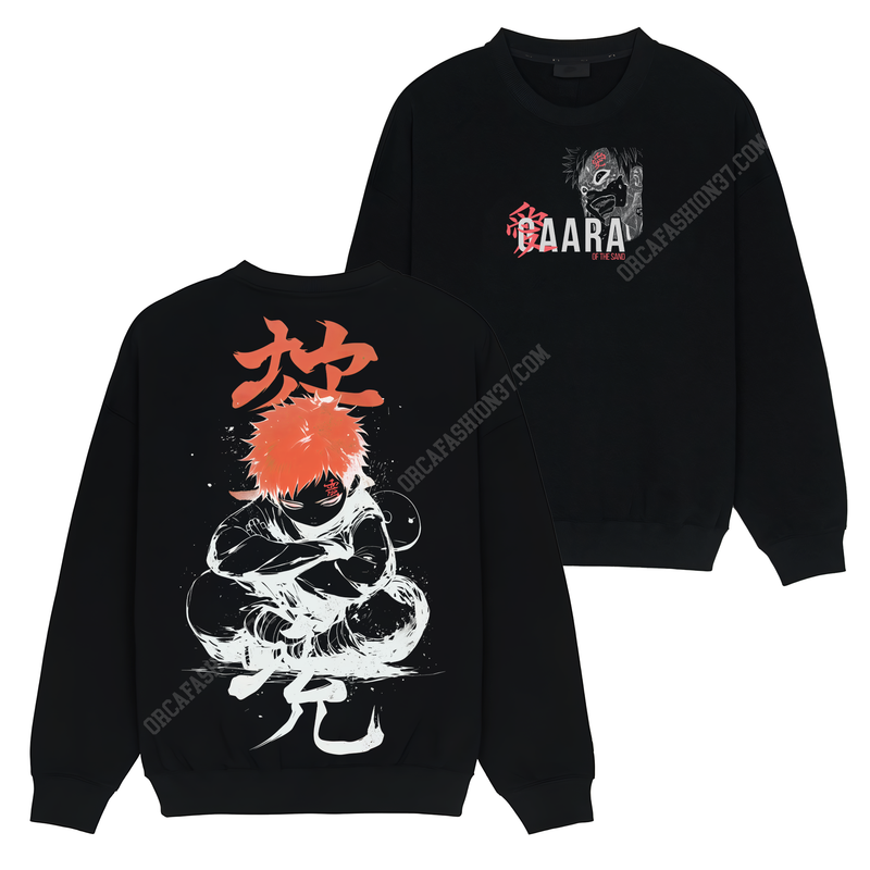 Gaara Kazekage T-Shirt Sweatshirt Hoodie - Naruto Shippuden #197