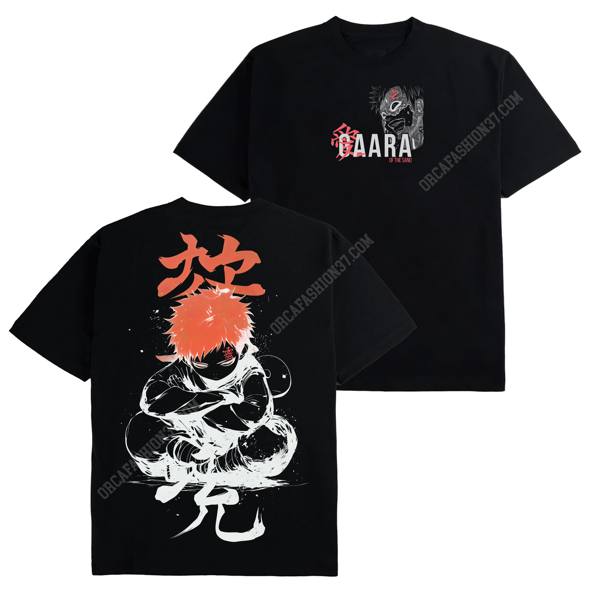 Gaara Kazekage T-Shirt Sweatshirt Hoodie - Naruto Shippuden #197