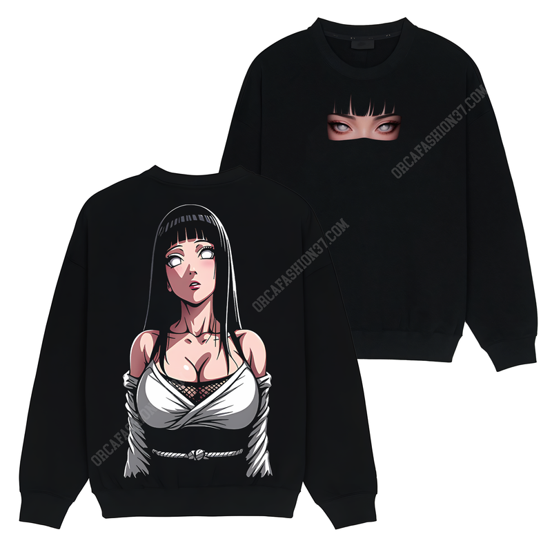 Hinata Hyuga T-Shirt Sweatshirt Hoodie - Naruto Shippuden #204