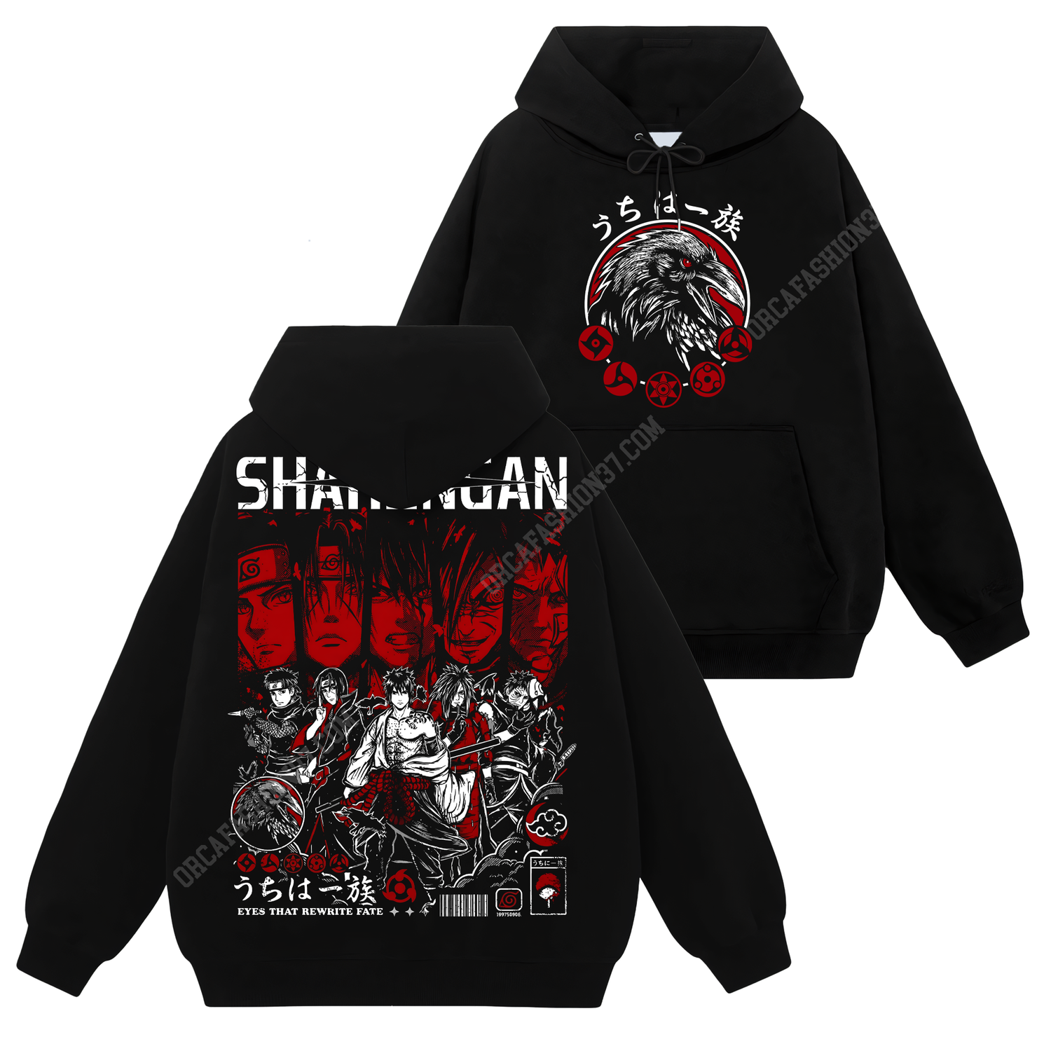 Itachi Uchiha Akatsuki x Uchiha Clan T-Shirt Sweatshirt Hoodie - Naruto Shippuden #206