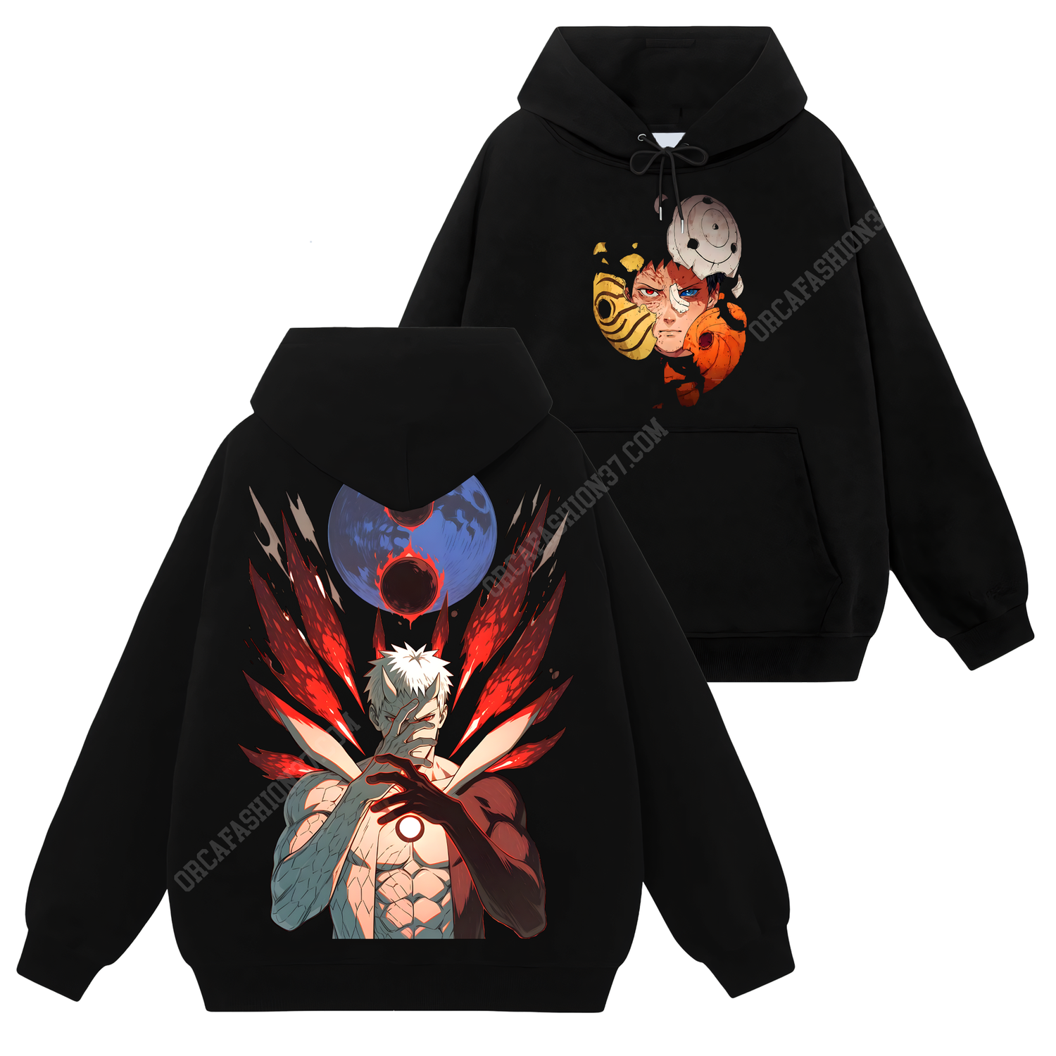 Obito Uchiha Akatsuki T-Shirt Sweatshirt Hoodie - Naruto Shippuden #210