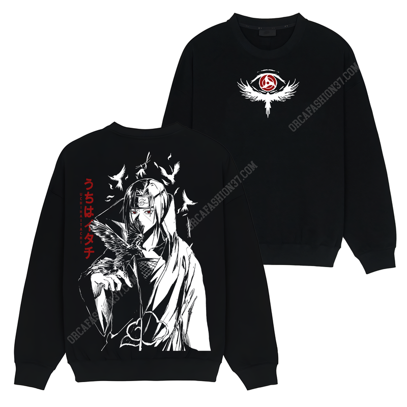Itachi Uchiha Akatsuki T-Shirt Sweatshirt Hoodie - Naruto Shippuden #214