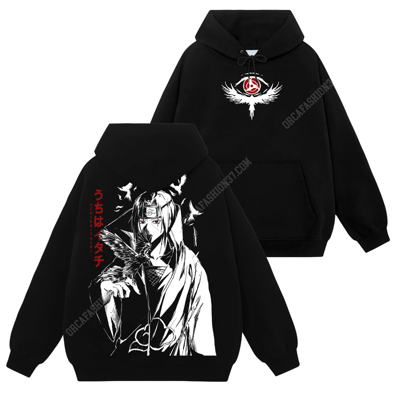 Itachi Uchiha Akatsuki T-Shirt Sweatshirt Hoodie - Naruto Shippuden #214