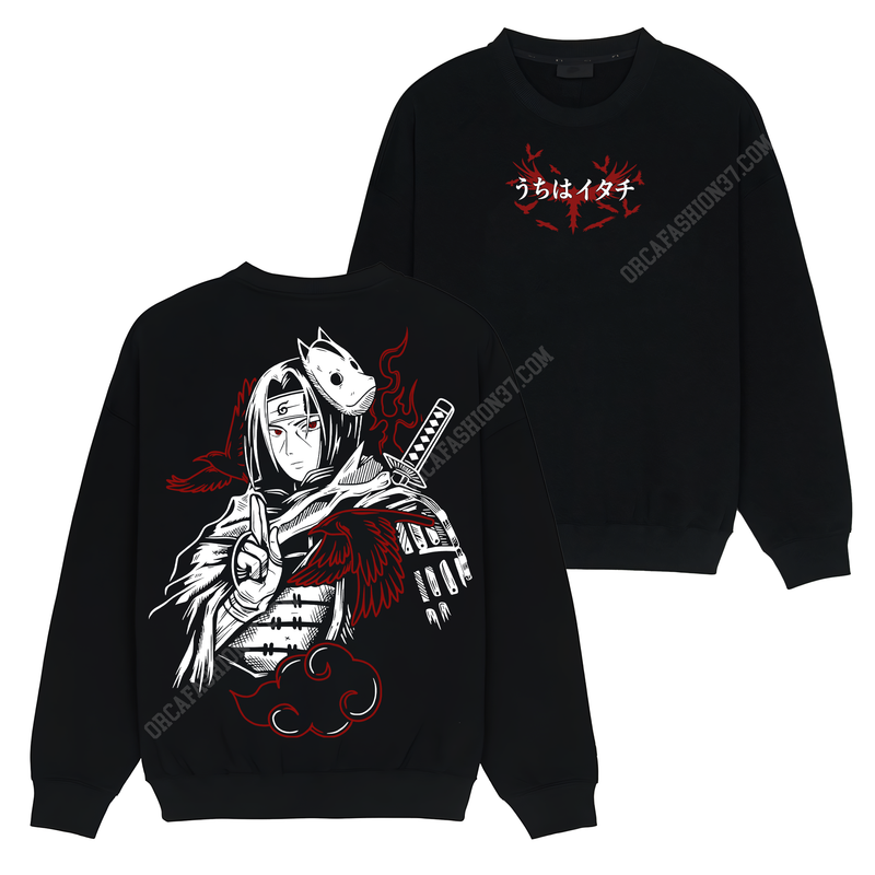 Itachi Uchiha Akatsuki T-Shirt Sweatshirt Hoodie - Naruto Shippuden #215