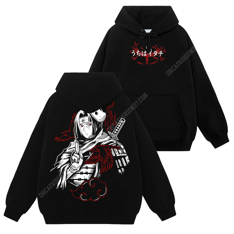 Itachi Uchiha Akatsuki T-Shirt Sweatshirt Hoodie - Naruto Shippuden #215
