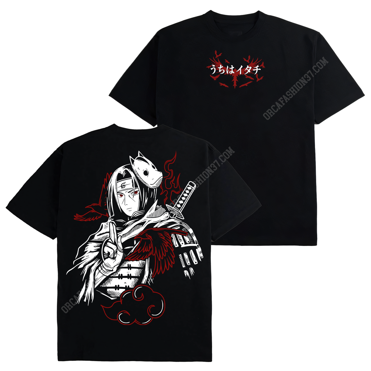 Itachi Uchiha Akatsuki T-Shirt Sweatshirt Hoodie - Naruto Shippuden #215