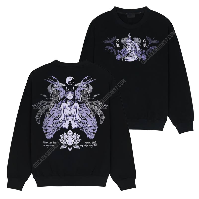 Hyuga Hinata T-Shirt Sweatshirt Hoodie - Naruto Shippuden #217