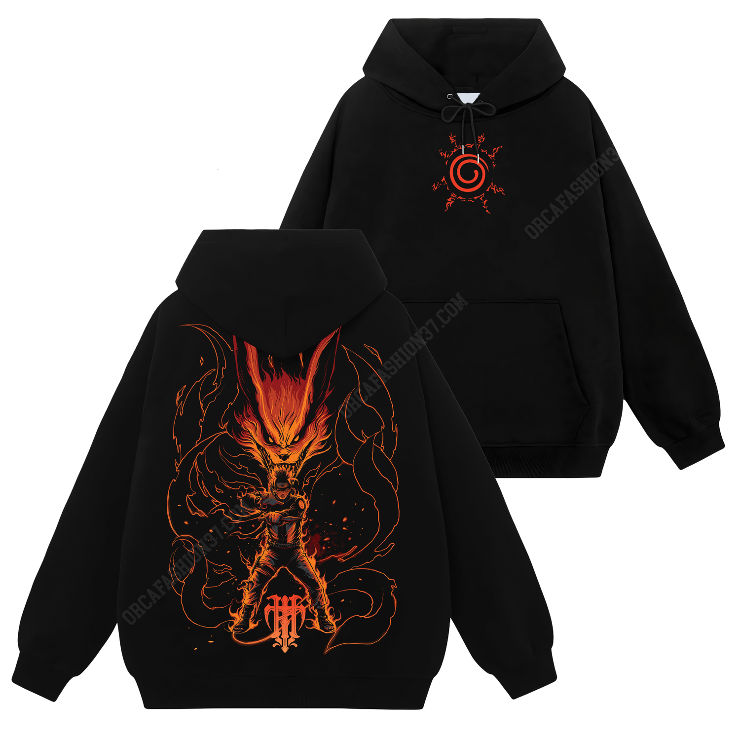 Kurama Naruto Uzumaki T-Shirt Sweatshirt Hoodie - Naruto Shippuden #221