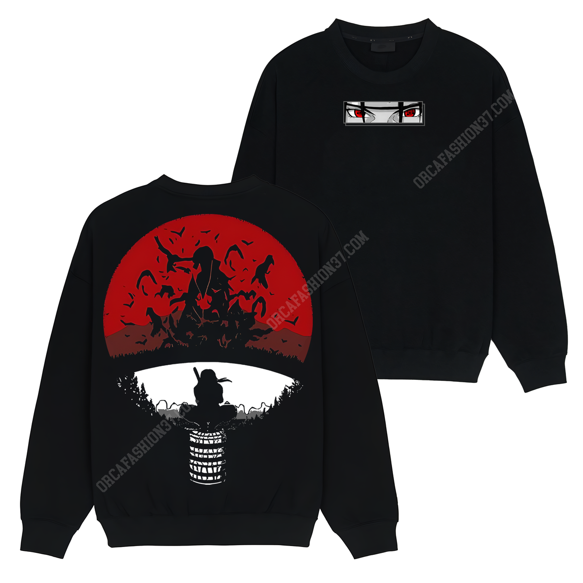 Itachi Uchiha Akatsuki T-Shirt Sweatshirt Hoodie - Naruto Shippuden #24