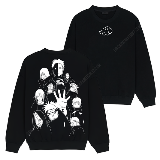 Akatsuki Team T-Shirt Sweatshirt Hoodie - Naruto Shippuden #243
