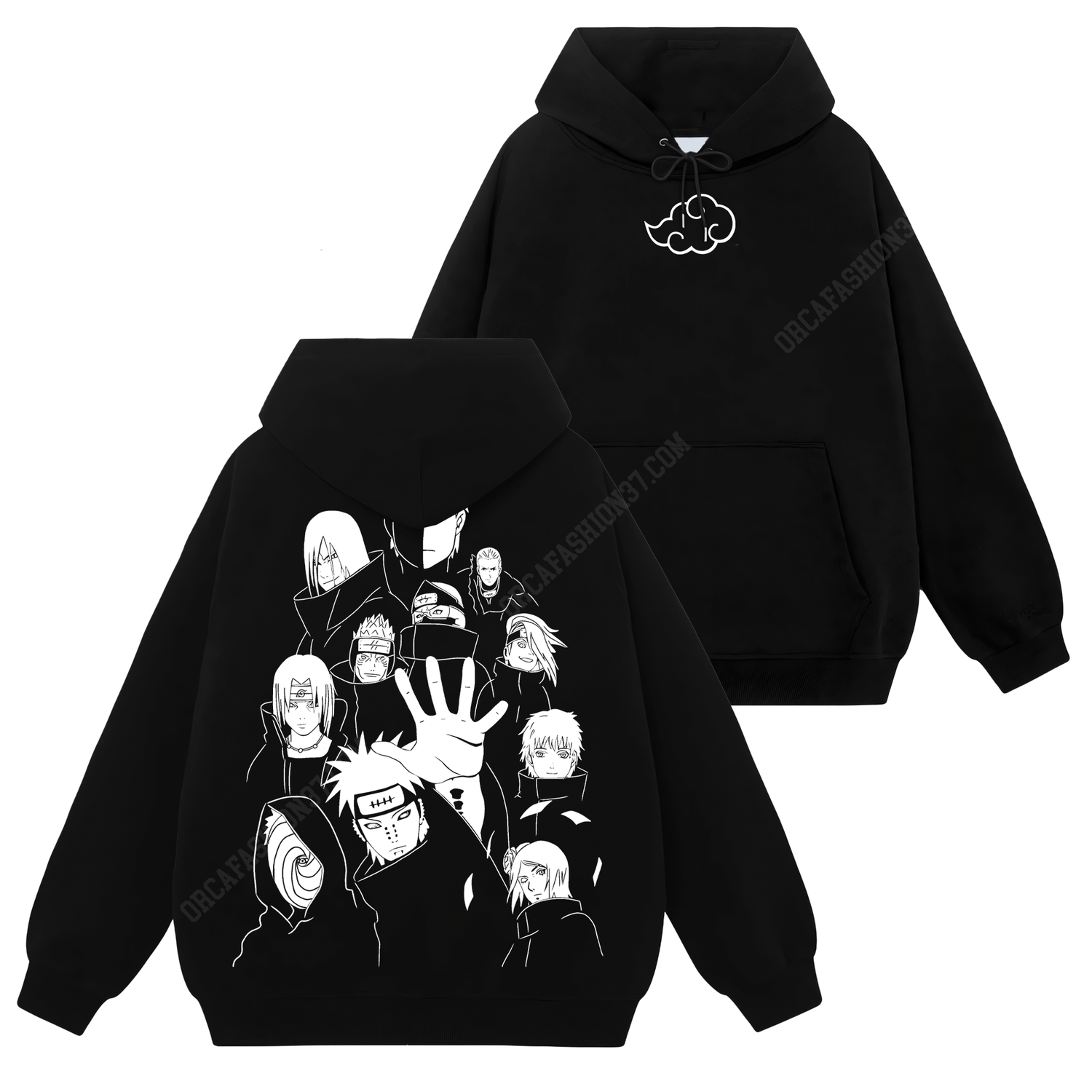 Akatsuki Team T-Shirt Sweatshirt Hoodie - Naruto Shippuden #243