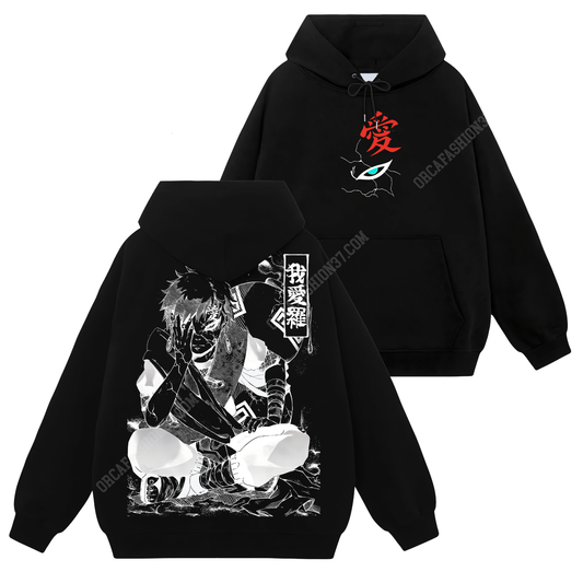 Gaara Kazekage T-Shirt Sweatshirt Hoodie - Naruto Shippuden #25