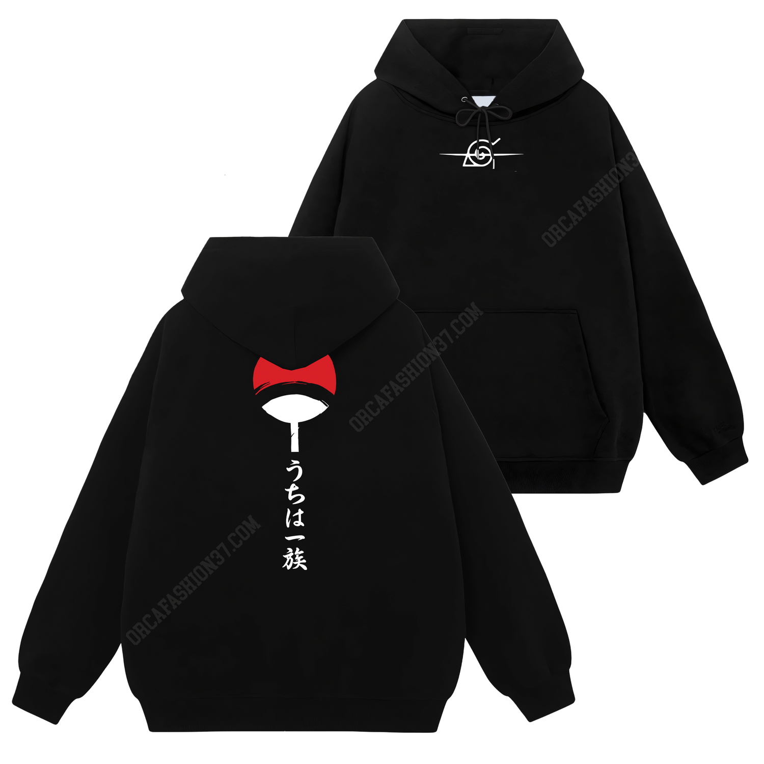 Itachi x Obito Uchiha Akatsuki T-Shirt Sweatshirt Hoodie - Naruto Shippuden #260