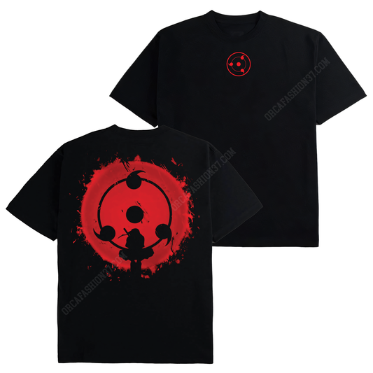 Itachi Uchiha Akatsuki Sharingan T-Shirt Sweatshirt Hoodie - Naruto Shippuden #264