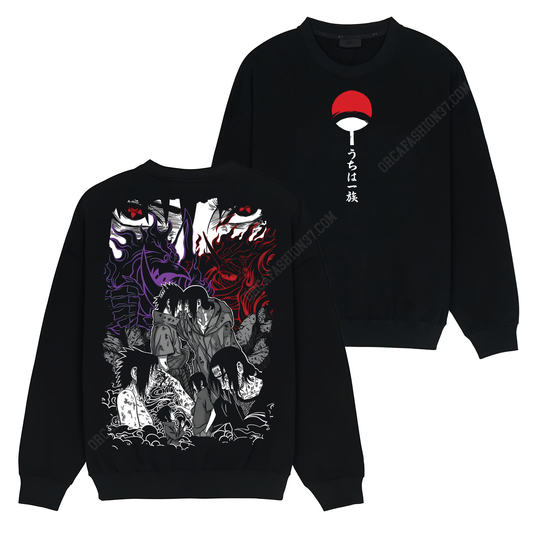 Itachi x Sasuke Uchiha Akatsuki T-Shirt Sweatshirt Hoodie - Naruto Shippuden #265