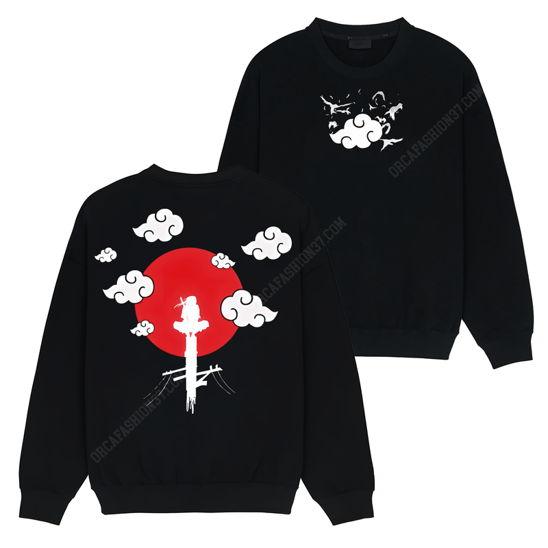 Itachi Uchiha Akatsuki T-Shirt Sweatshirt Hoodie - Naruto Shippuden #266