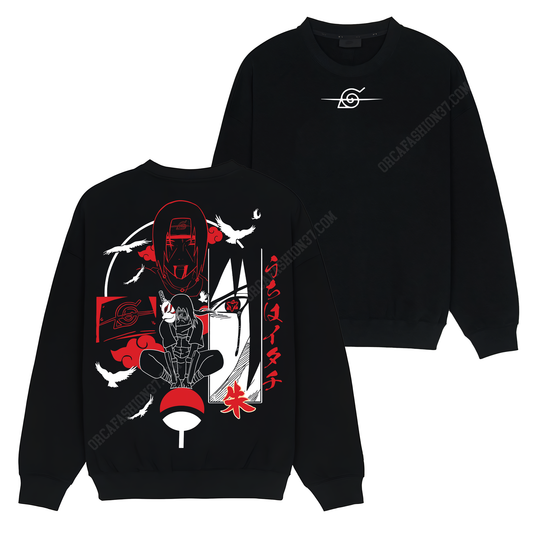 Itachi Uchiha Akatsuki T-Shirt Sweatshirt Hoodie - Naruto Shippuden #283