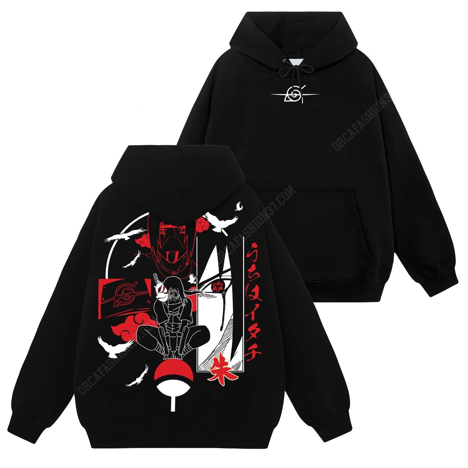 Itachi Uchiha Akatsuki T-Shirt Sweatshirt Hoodie - Naruto Shippuden #283