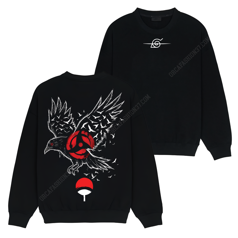 Itachi Uchiha Akatsuki Sharingan T-Shirt Sweatshirt Hoodie - Naruto Shippuden #285