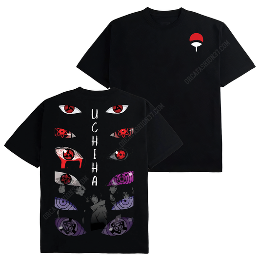 Uchiha Clan All Eyes Sharingan T-Shirt Sweatshirt Hoodie - Naruto Shippuden #295