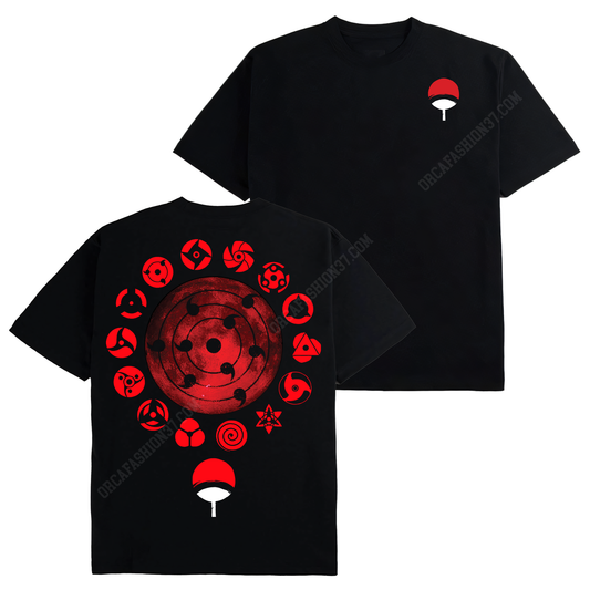 Uchiha Clan All Eyes Sharingan T-Shirt Sweatshirt Hoodie - Naruto Shippuden #288