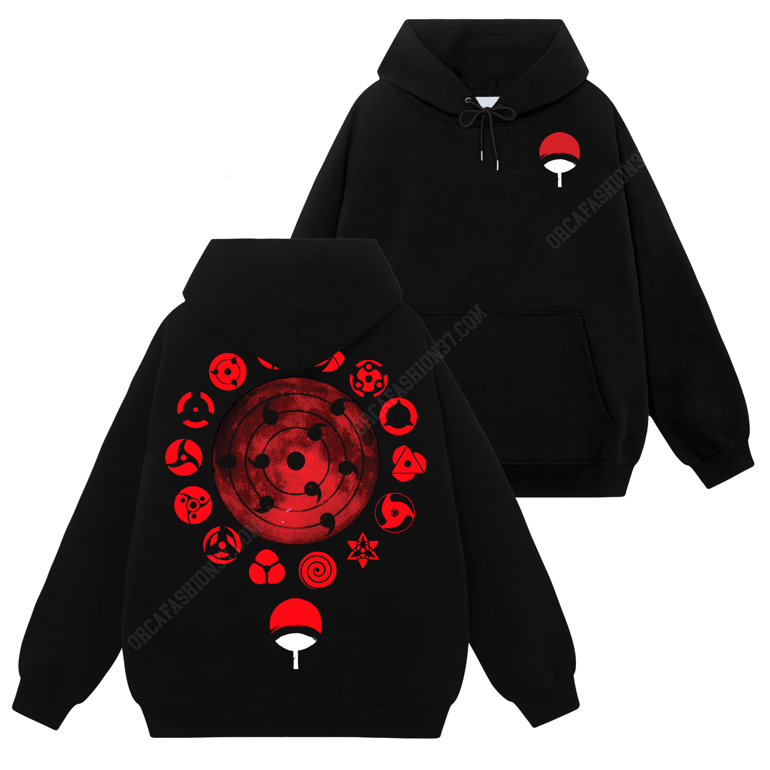 Uchiha Clan All Eyes Sharingan T-Shirt Sweatshirt Hoodie - Naruto Shippuden #288