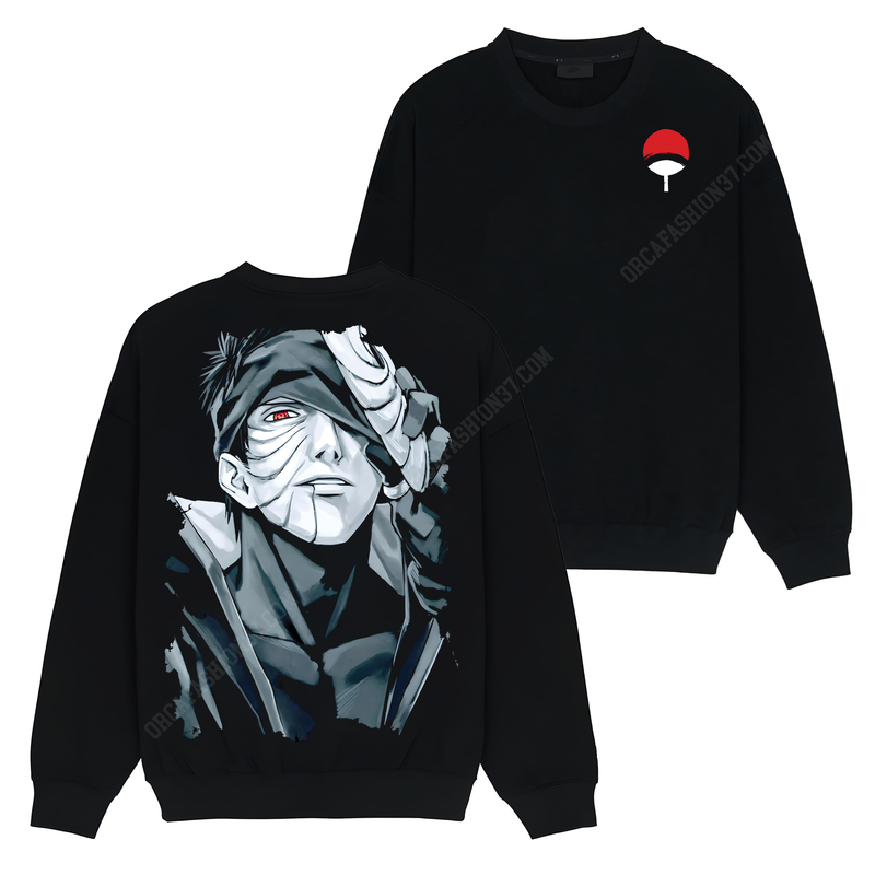 Obito Uchiha Akatsuki T-Shirt Sweatshirt Hoodie - Naruto Shippuden #297
