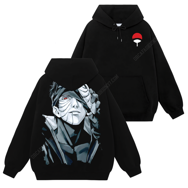 Obito Uchiha Akatsuki T-Shirt Sweatshirt Hoodie - Naruto Shippuden #297