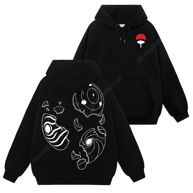 Obito Uchiha Akatsuki T-Shirt Sweatshirt Hoodie - Naruto Shippuden #298