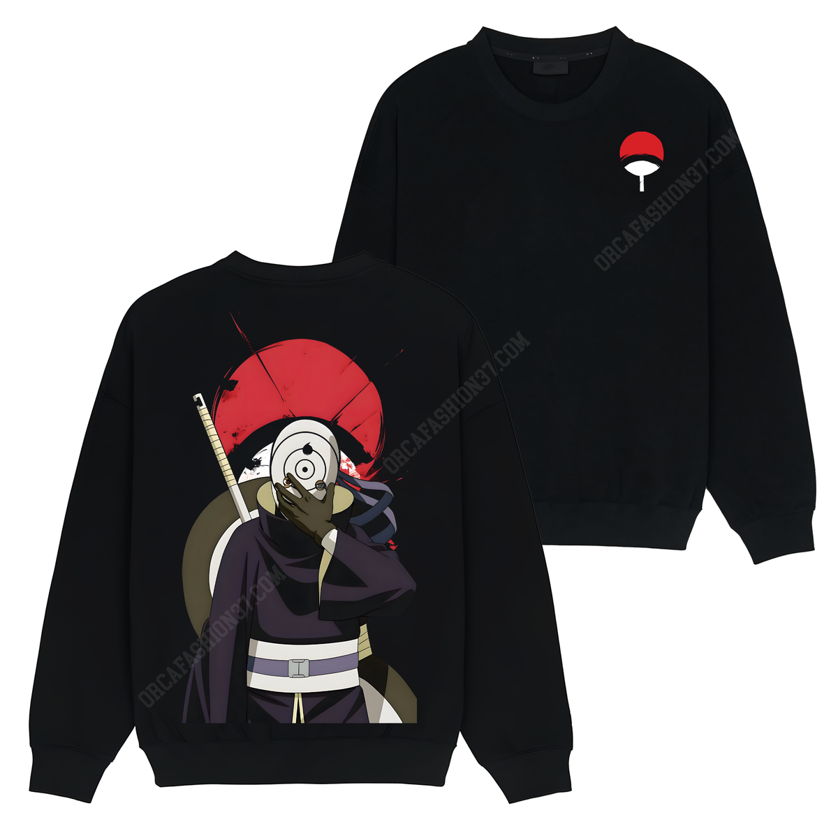 Obito Uchiha Akatsuki T-Shirt Sweatshirt Hoodie - Naruto Shippuden #299