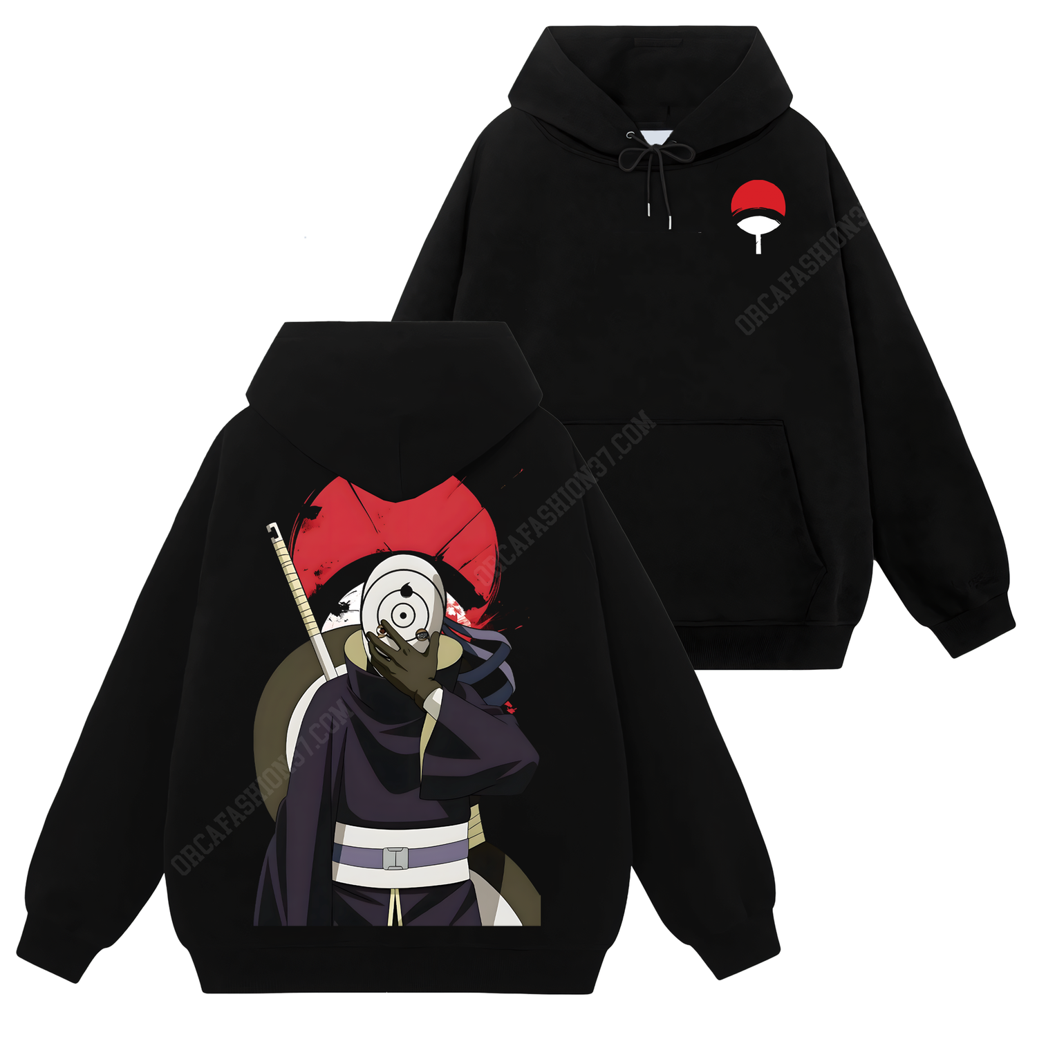 Obito Uchiha Akatsuki T-Shirt Sweatshirt Hoodie - Naruto Shippuden #299