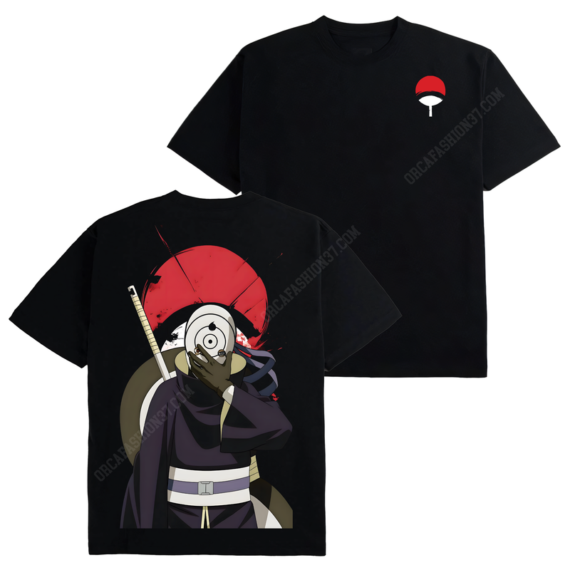 Obito Uchiha Akatsuki T-Shirt Sweatshirt Hoodie - Naruto Shippuden #299
