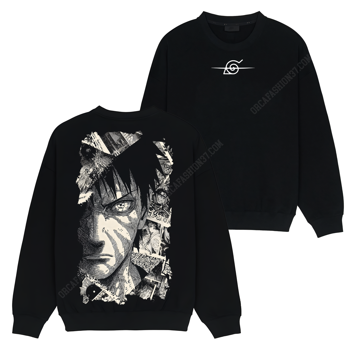 Obito Uchiha Akatsuki T-Shirt Sweatshirt Hoodie - Naruto Shippuden #300