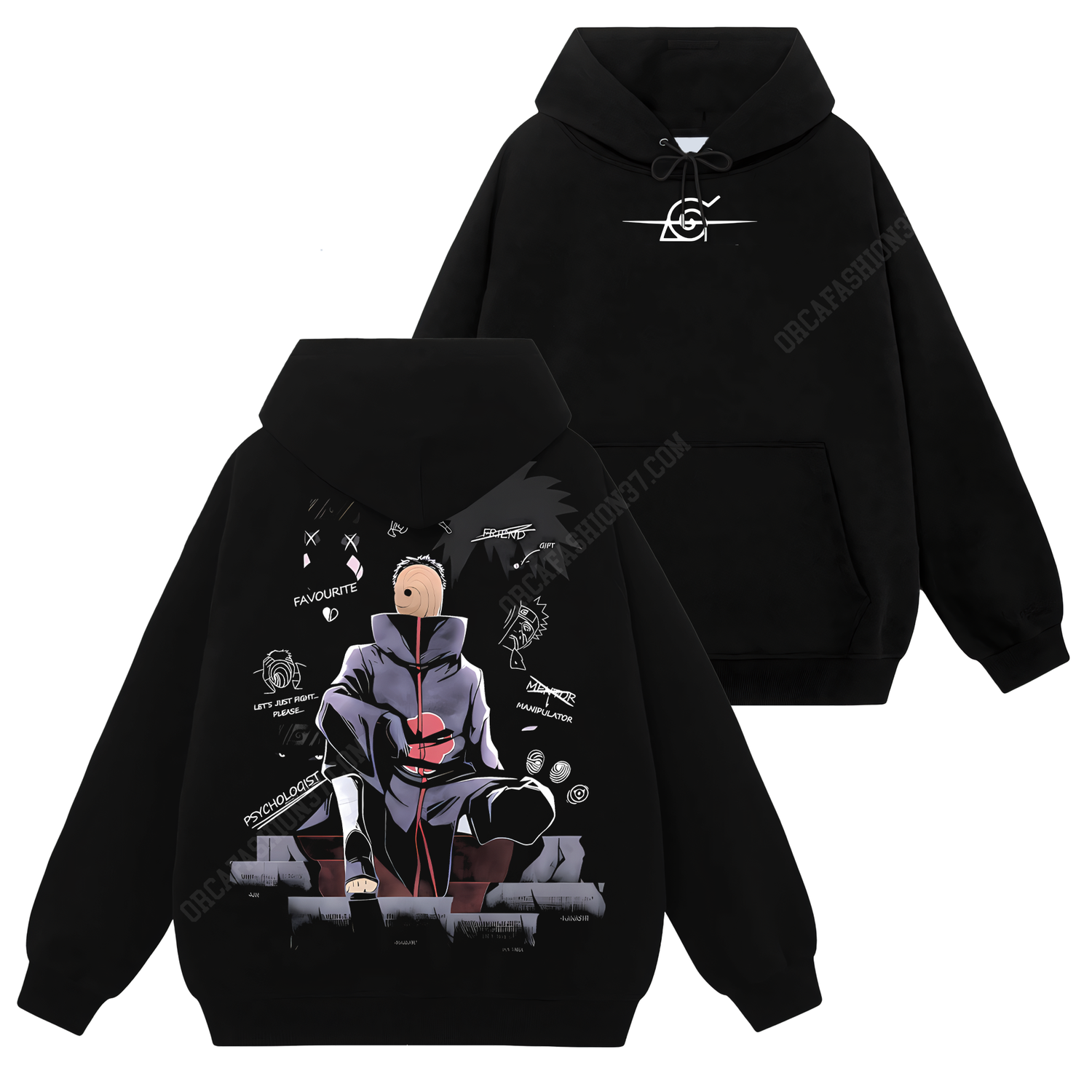 Obito Uchiha Akatsuki T-Shirt Sweatshirt Hoodie - Naruto Shippuden #302