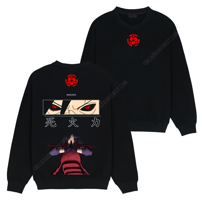 Madara Uchiha T-Shirt Sweatshirt Hoodie - Naruto Shippuden #309